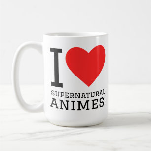 I love supernatural animes coffee mug
