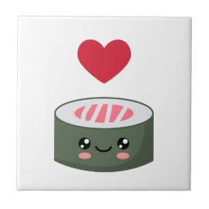 I love Sushi Ceramic Tile