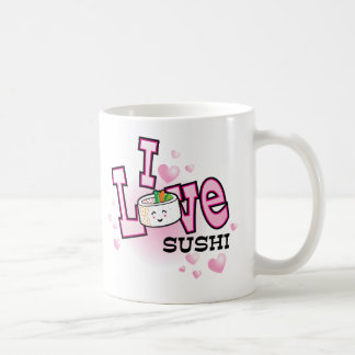 I love sushi coffee mug