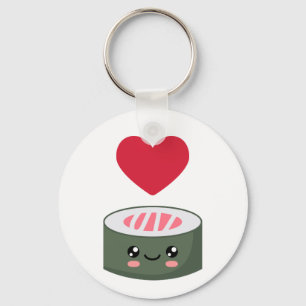 I love Sushi Key Ring