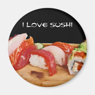 I Love Sushi Magnet
