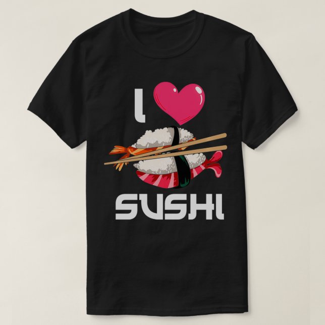 I Love Sushi Pullover  (Design Front)