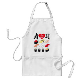 I Love Sushi Standard Apron