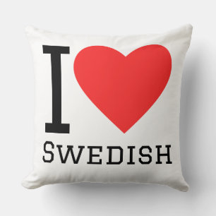 I love Swedish Cushion