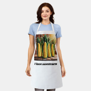 I love sweetcorn apron