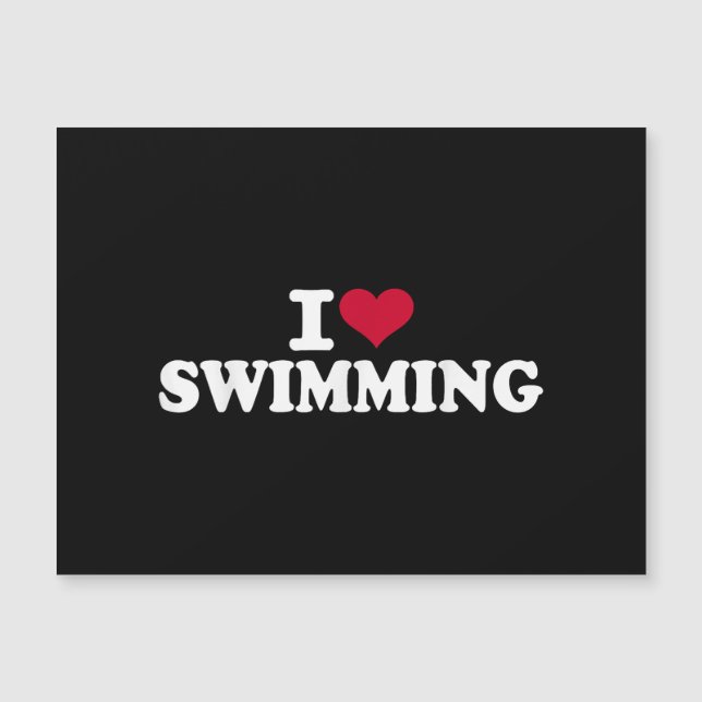 I love swimming (Front)