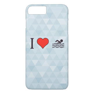 I Love Swimming iPhone 8 Plus/7 Plus Case
