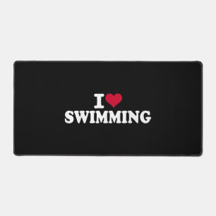 I love swimming desk mat