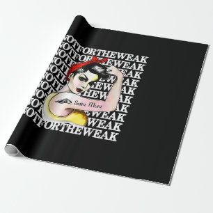 I Love Swimming - Swim Mum Not  Weak Design Wrapping Paper
