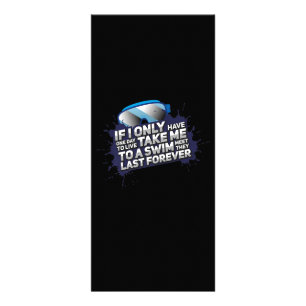 I Love Swimming Take Me To A Swim Meet Y Last Ever Rack Card