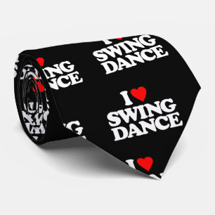 I LOVE SWING DANCE TIE