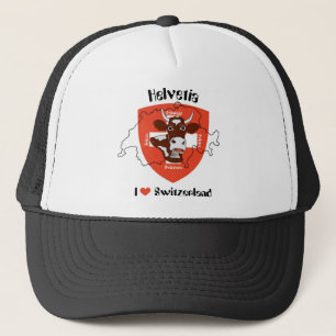 I love Switzerland cap