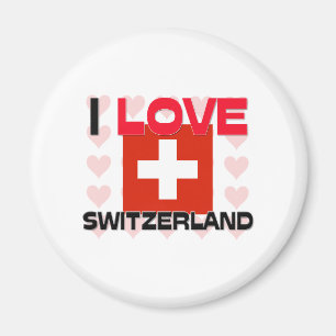 I Love Switzerland Magnet
