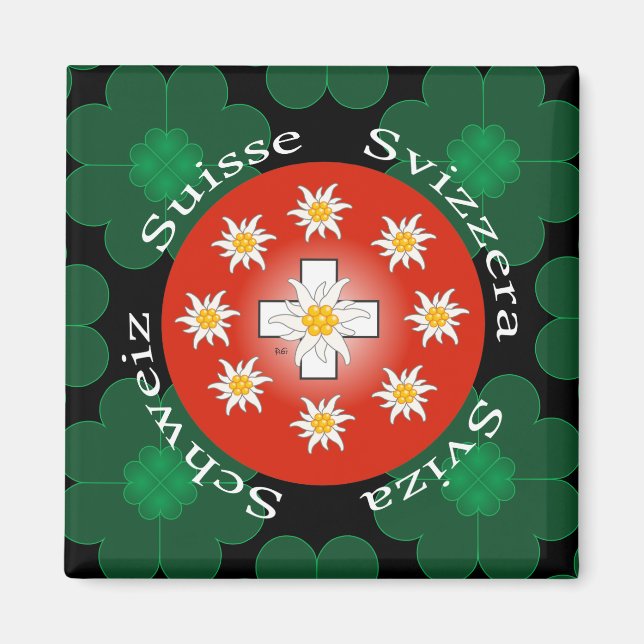 I love Switzerland magnet (Front)