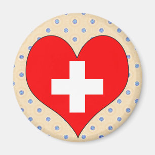 I Love Switzerland Magnet