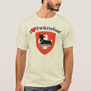 I love Switzerland T-shirt