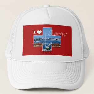 I love Switzerland Trucker Hat