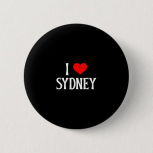 I Love Sydney I Heart Sydney Australia Oz Travel S 6 Cm Round Badge