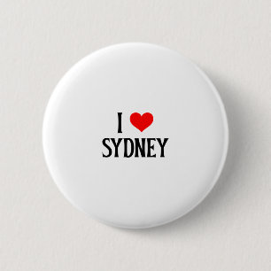 I Love Sydney I Heart Sydney Australia Oz Travel S 6 Cm Round Badge