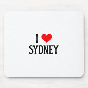 I Love Sydney I Heart Sydney Australia Oz Travel S Mouse Pad