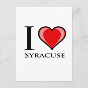 I Love Syracuse Postcard