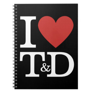 I ❤️ Love T&D - Training & Development Dept. Notebook