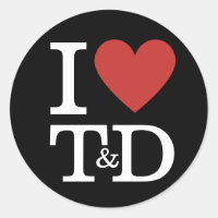 I ❤️ Love T&D Training & Development Staff CUSTOM