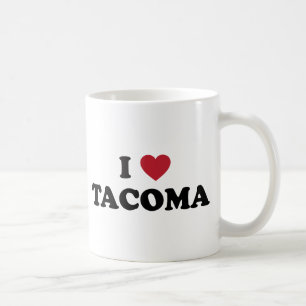I Love Tacoma Washington Coffee Mug