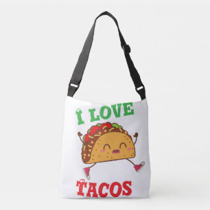 I love tacos crossbody bag
