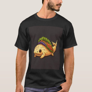 I Love Tacos Morphed Axolotl Taco 2 T-Shirt