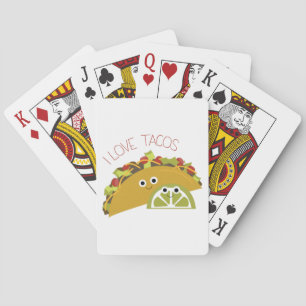 I Love Tacos Playing Cards