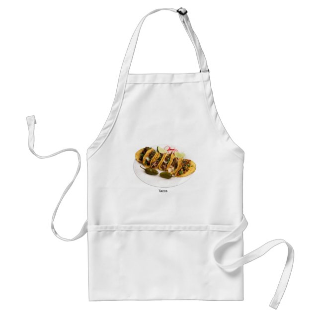 i love tacos standard apron (Front)