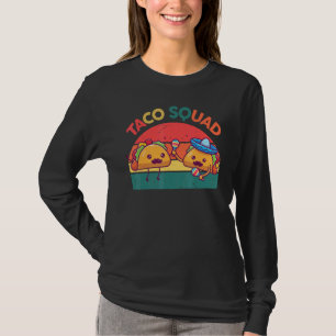 I Love Tacos Taco Squad Mexican Food T-Shirt