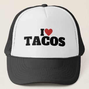 I Love Tacos Trucker Hat