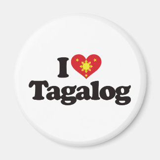 I Love Tagalog Magnet