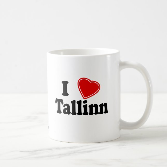 I Love Tallinn Coffee Mug (Right)