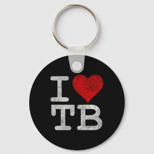 I Love Tampa Bay I Heart Tb Florida Football Key Ring