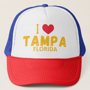 i love Tampa, Florida Trucker Hat