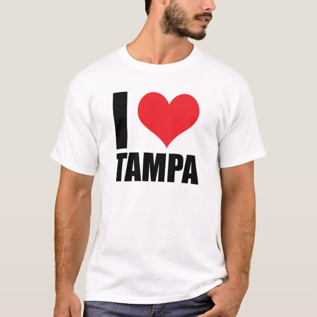 I love Tampa T-Shirt (Front)