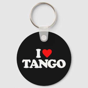 I LOVE TANGO KEY RING