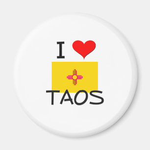 I Love Taos New Mexico Magnet