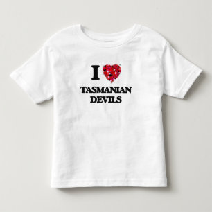 I love Tasmanian Devils Toddler T-Shirt