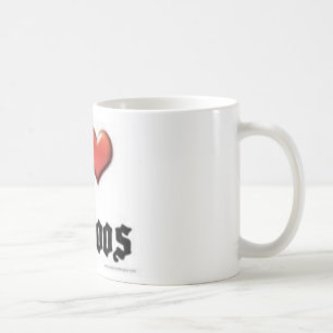 i love tattoos classic mug