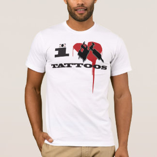 i LOVE TATTOOS TSHIRT