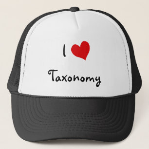 I Love Taxonomy Trucker Hat