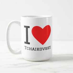 I love tchaikovsky  coffee mug