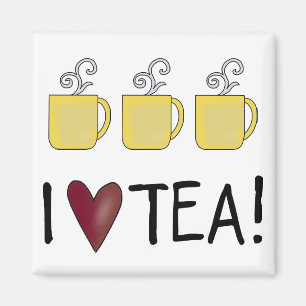 I Love Tea Magnet