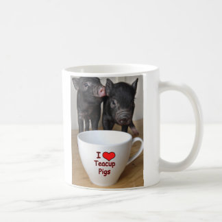 I Love Teacup Pigs Mug