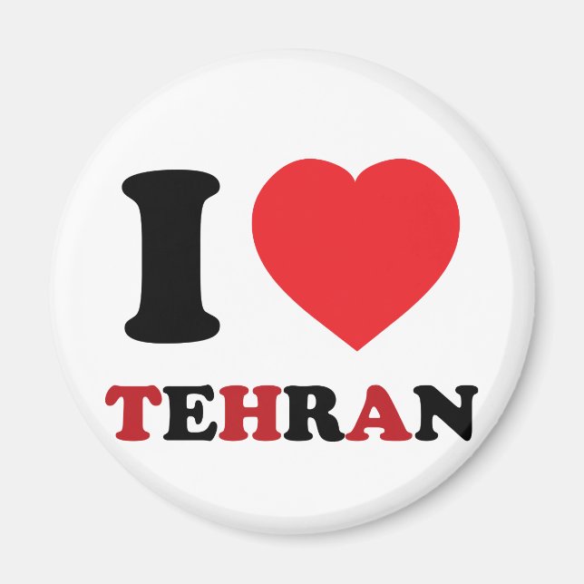 I Love Tehran Magnet (Front)