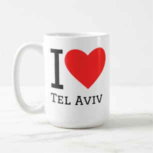 I love tel aviv coffee mug